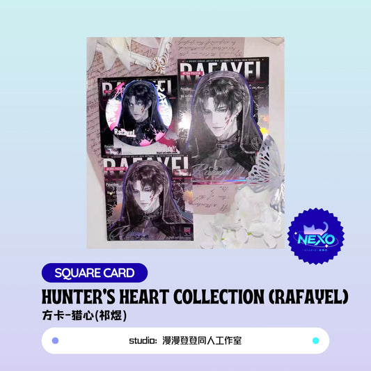 Rafayel /Sylus Love and Deepspace HEART HUNTER Postcard/Square Card