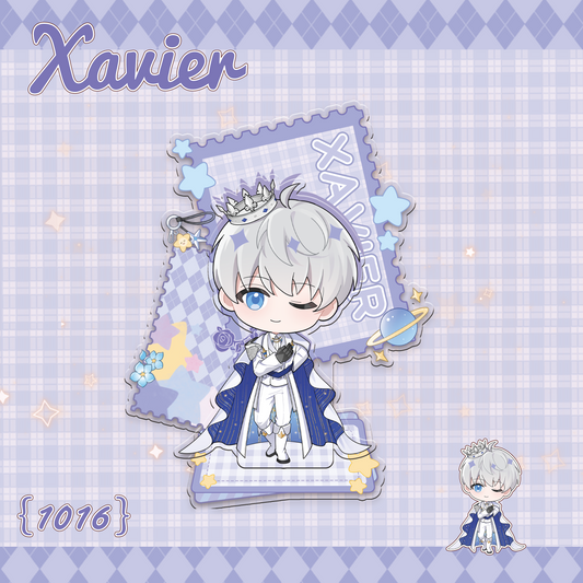 Xavier Acrylic Double-Slot Standee