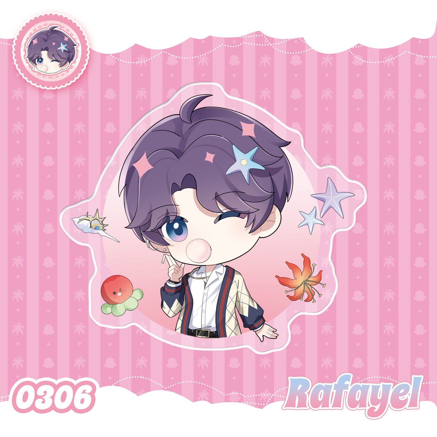 Nexorks Rafayel Fridge Magnet