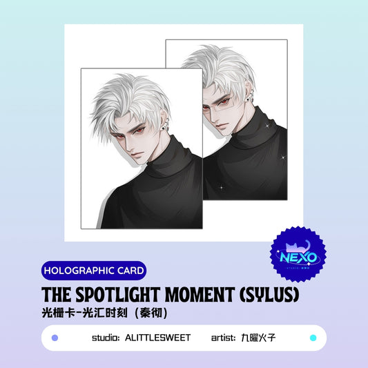 Xavier/Rafayel/Zayne/Sylus/Caleb Love and Deepspace THE SPOTLIGHT MOMENT Holographic Card/Postcard/Polaroid