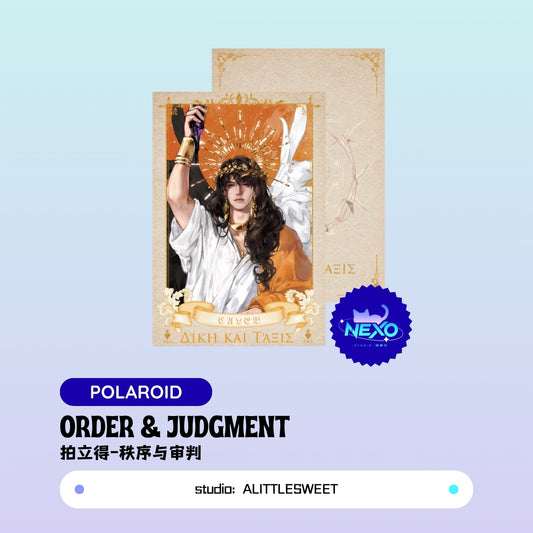 Caleb Love and Deepspace Order & Judgment Postcard/Polaroid