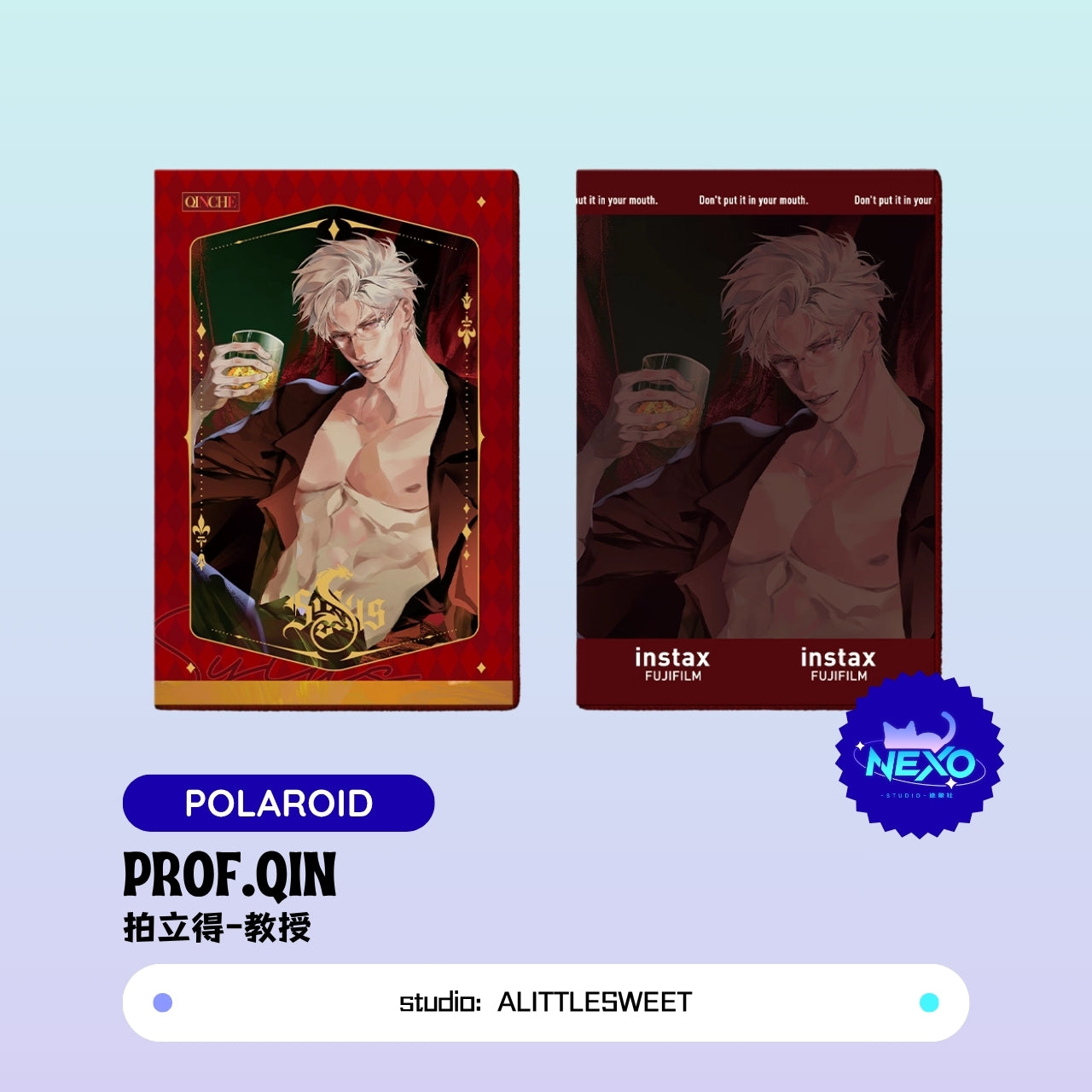 Sylus Love and Deepspace PROF.QIN Postcard/Art Print/Polaroid/Holographic Card