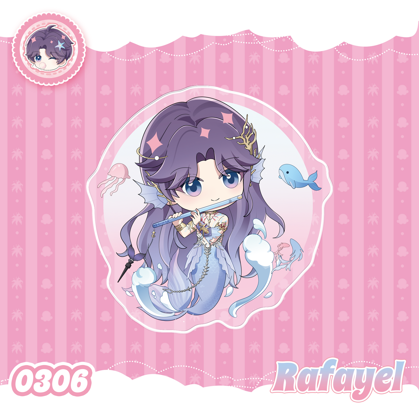 Nexorks Rafayel Fridge Magnet