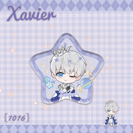 Xavier Star-Shaped Badge