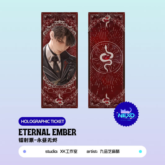 Caleb Love and Deepspace Eternal Ember Holographic Ticket/Postcard/Art Print/Polaroid
