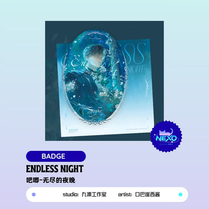 Zayne Love and Deepspace ENDLESS NIGHT Postcard/Polaroid/Art Print