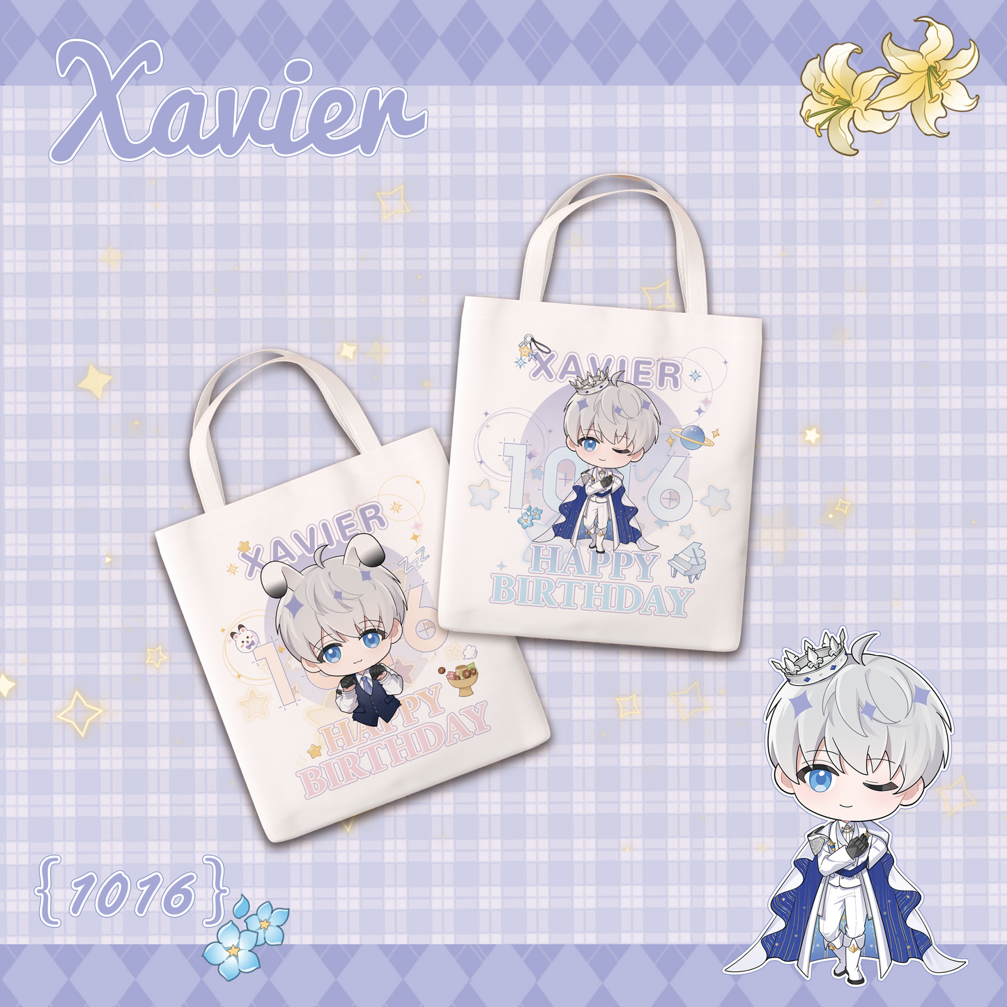 Xavier Tote Bag