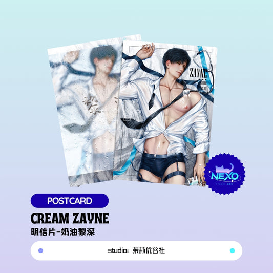 [Pre-sale] Xavier/Rafayel/Zayne/Caleb  Love and Deepspace Cream Zayne Postcard/Polaroid/Wall Scroll