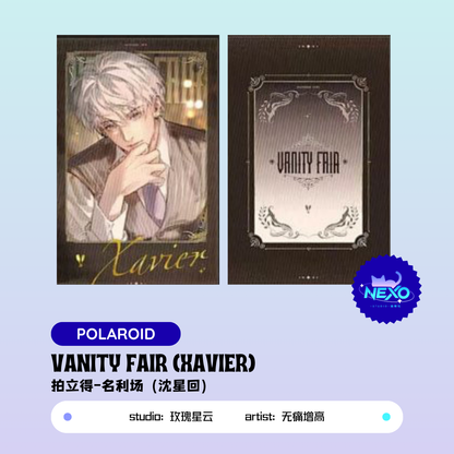 Xavier/Rafayel/Zayne/Sylus/Caleb  Love and Deepspace  Vanity Fair Photo Card/Postcard/Clear Card/Art Print/Polaroid