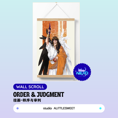 Caleb Love and Deepspace Order & Judgment Polaroid/Wall Scroll