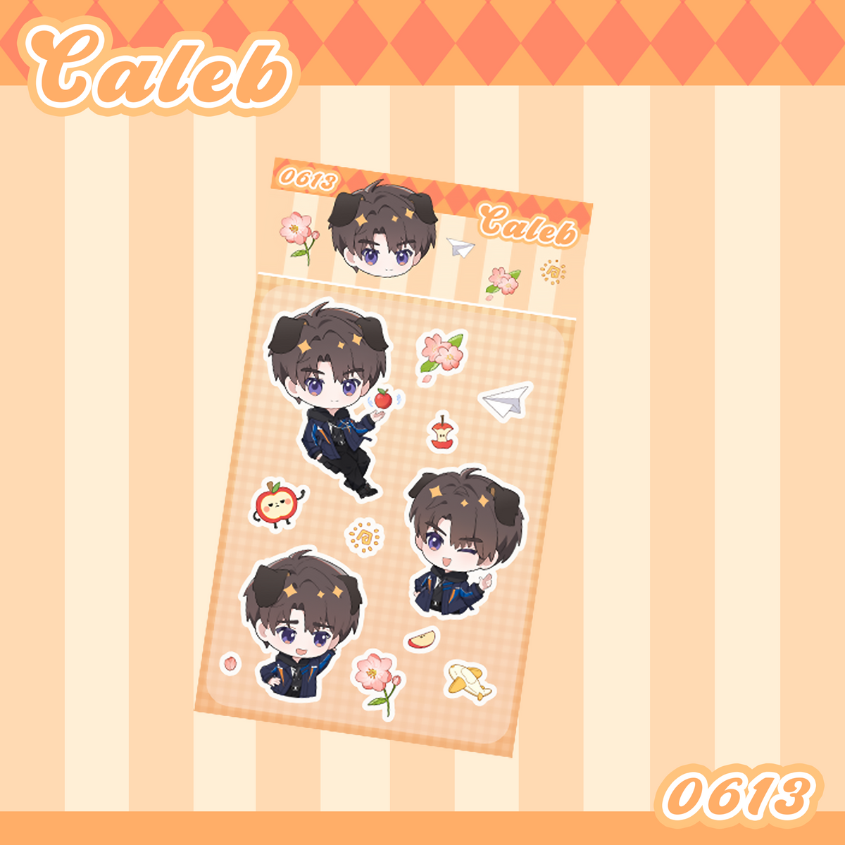 Cute Chibi-Caleb Love and Deepspace Acrylic standee/Keychain/Sticker/Card sleeve/Lanyard/Badge