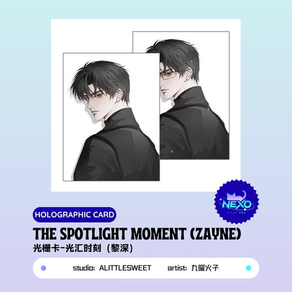 Xavier/Rafayel/Zayne/Sylus/Caleb Love and Deepspace THE SPOTLIGHT MOMENT Holographic Card/Postcard/Polaroid