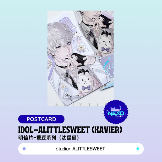 Xavier/Rafayel/Zayne/Sylus/Caleb Love and Deepspace idol-ALITTLESWEET Postcard/Photo Card/Holographic Ticket/ Acrylic Clear Card/Polaroid