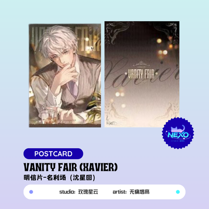 Xavier/Rafayel/Zayne/Sylus/Caleb  Love and Deepspace  Vanity Fair Photo Card/Postcard/Clear Card/Art Print/Polaroid