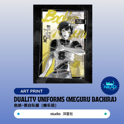 Seishiro Nagi /Yoichi Isagi/Meguru Bachira/Hyoma Chigiri/Reo Mikage/Rin Itoshi Blue Lock (BLock) Duality Uniforms Polaroid/Art Print/Holographic Ticket