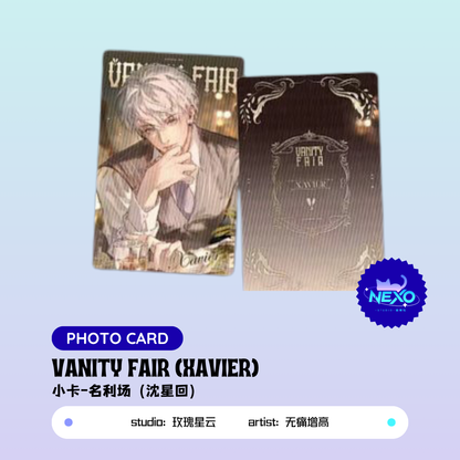 Xavier/Rafayel/Zayne/Sylus/Caleb  Love and Deepspace  Vanity Fair Photo Card/Postcard/Clear Card/Art Print/Polaroid