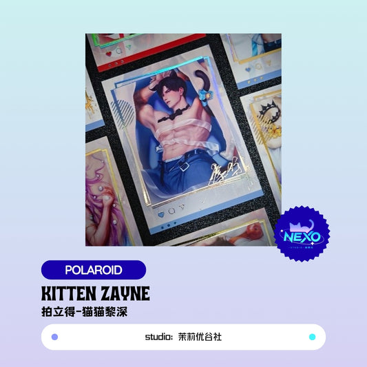 [Pre-sale]Zayne  Love and Deepspace Kitten Zayne Polaroid