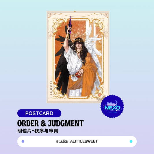 Caleb Love and Deepspace Order & Judgment Postcard/Polaroid