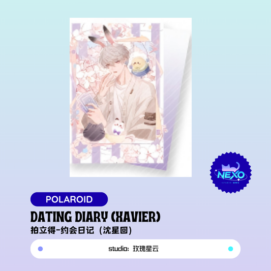 Xavier/Rafayel/Zayne/Sylus/Caleb  Love and Deepspace  Dating Diary Polaroid