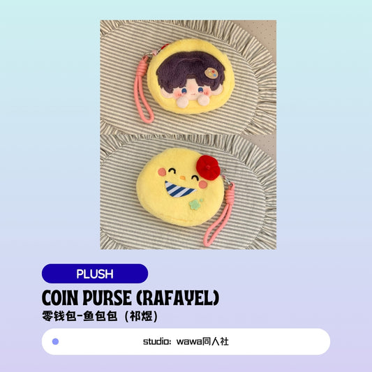 [Pre-sale] Xavier/Rafayel/Zayne/Sylus/Caleb  Love and Deepspace Coin Purse Plush
