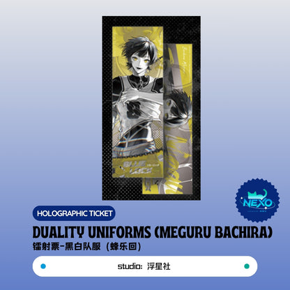 Seishiro Nagi /Yoichi Isagi/Meguru Bachira/Hyoma Chigiri/Reo Mikage/Rin Itoshi Blue Lock (BLock) Duality Uniforms Polaroid/Art Print/Holographic Ticket