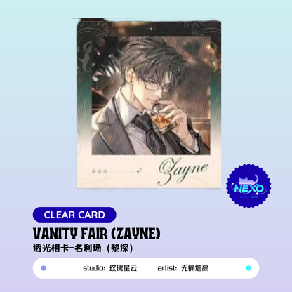 Xavier/Rafayel/Zayne/Sylus/Caleb  Love and Deepspace  Vanity Fair Photo Card/Postcard/Clear Card/Art Print/Polaroid