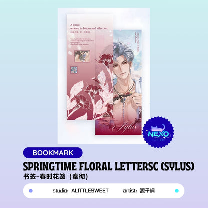 [Presale] Love and Deepspace SPRINGTIME FLORAL LETTERS Bookmark/Postcard/Polaroid/Photo Card/Art Print