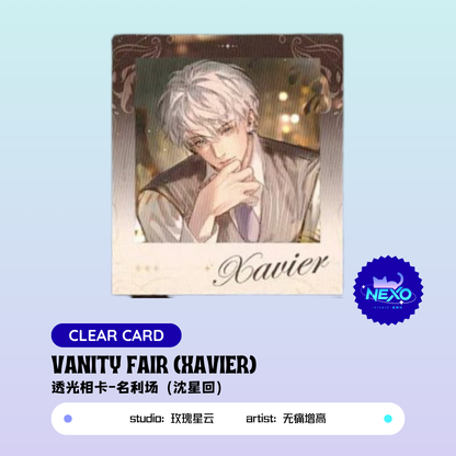 Xavier/Rafayel/Zayne/Sylus/Caleb  Love and Deepspace  Vanity Fair Photo Card/Postcard/Clear Card/Art Print/Polaroid
