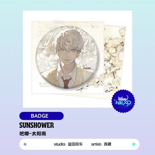 Xavier Love and Deepspace SUNSHOWER Art Print/Badge