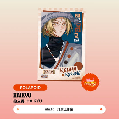 Kenma Kozume/Tetsuro Kuroo/Toru Oikawa/Shoyo Hinata/Tobio Kageyama/Kei Tsukishima  Haikyuu!! Monochrome Series Art Print/Polaroid/Holographic Ticket