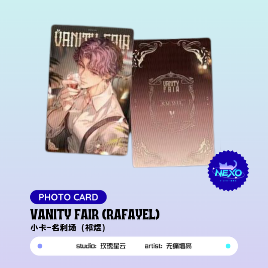 Xavier/Rafayel/Zayne/Sylus/Caleb  Love and Deepspace  Vanity Fair Photo Card/Postcard/Clear Card/Art Print/Polaroid