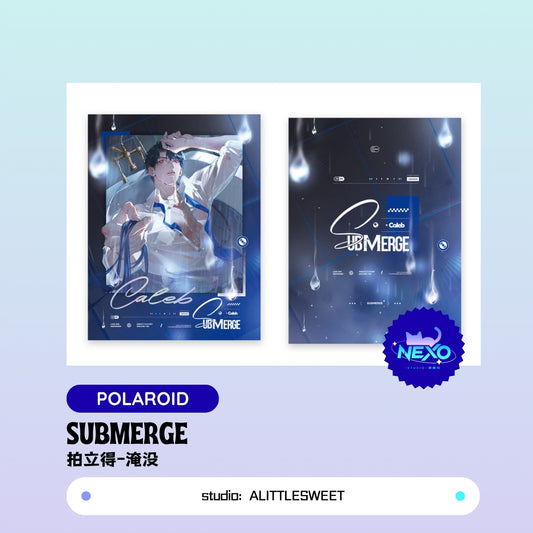 [Pre-sale] Caleb Love and Deepspace Submerge Postcard/Polaroid