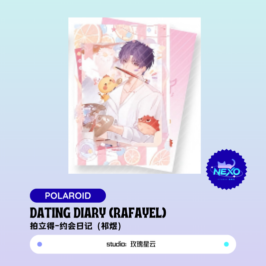 Xavier/Rafayel/Zayne/Sylus/Caleb  Love and Deepspace  Dating Diary Polaroid