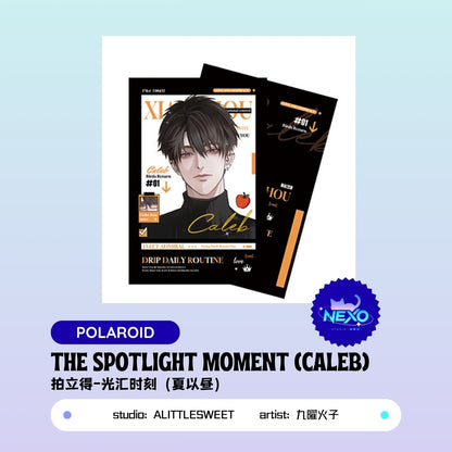 Xavier/Rafayel/Zayne/Sylus/Caleb Love and Deepspace THE SPOTLIGHT MOMENT Holographic Card/Postcard/Polaroid