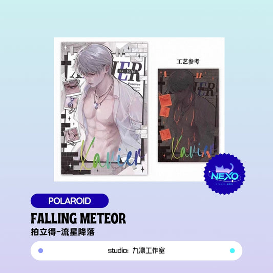 [Pre-sale] Xavier  Love and Deepspace Falling Meteor Polaroid/Holographic Ticket/PVC Clear Card