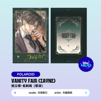 Xavier/Rafayel/Zayne/Sylus/Caleb  Love and Deepspace  Vanity Fair Photo Card/Postcard/Clear Card/Art Print/Polaroid