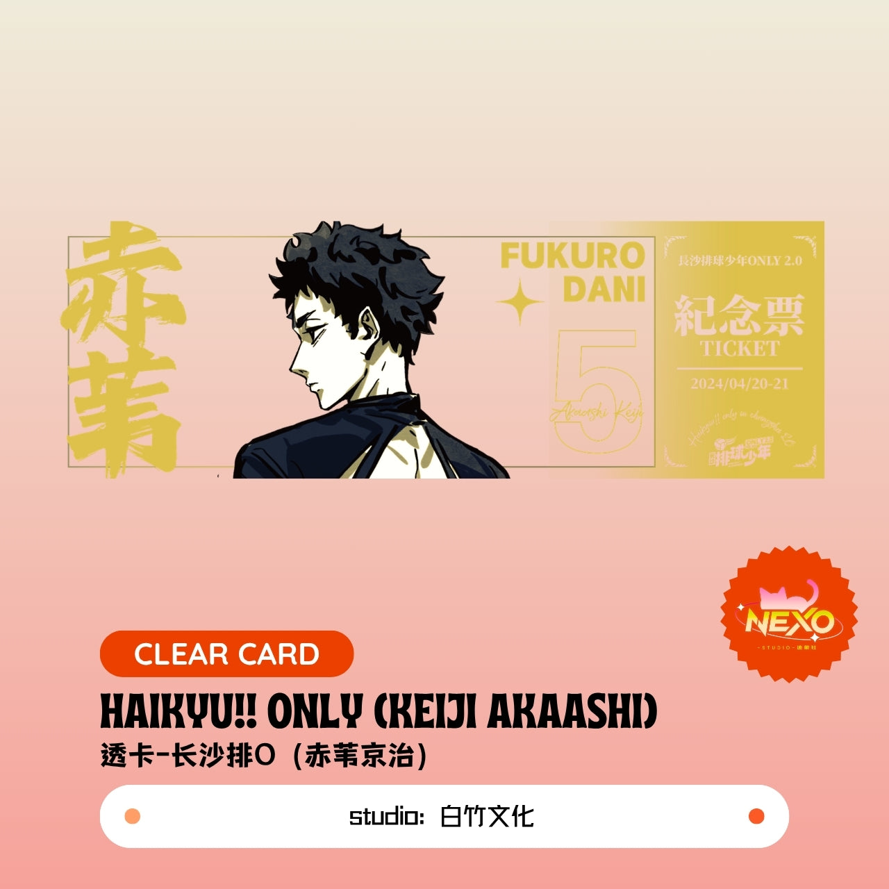 Kenma Kozume/Tetsuro Kuroo/Toru Oikawa/Hajime Iwaizumi/Shoyo Hinata/Tobio Kageyama/Keiji Akaashi/Kotaro Bokuto  Haikyuu!!  Haikyu!! Only Poster/Clear Card/Postcard