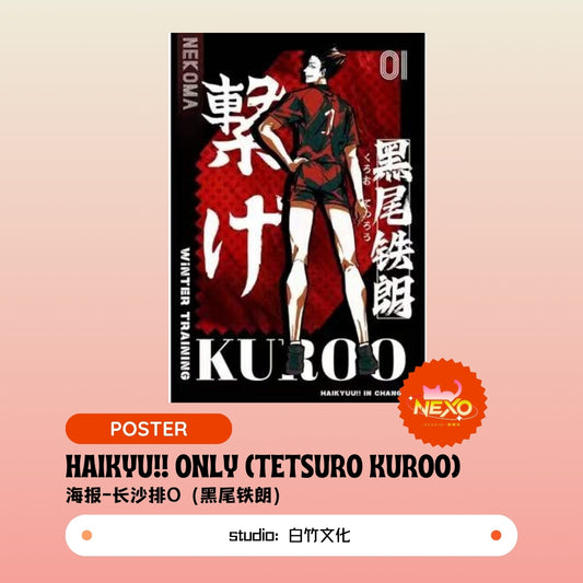Kenma Kozume/Tetsuro Kuroo/Toru Oikawa/Hajime Iwaizumi/Shoyo Hinata/Tobio Kageyama/Keiji Akaashi/Kotaro Bokuto  Haikyuu!!  Haikyu!! Only Poster/Clear Card/Postcard